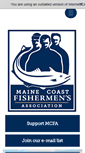 Mobile Screenshot of mainecoastfishermen.org